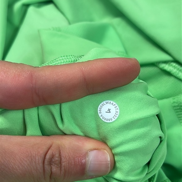 Lululemon Hotty Hot High-Rise Skirt *Long Scream Green Light - Picture 6 of 7